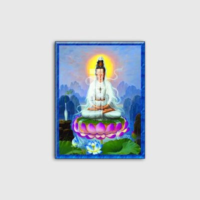 File tranh gốc in trần nhà File tranh phật giáo PG09574 3D