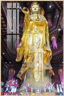 File tranh gốc in trần nhà File tranh phật giáo PG11145 3D