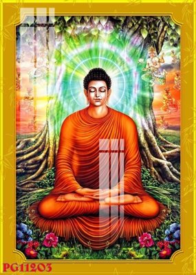 File PSD in ấn File tranh phật giáo PG11203 (chất lượng cao)