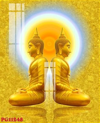 File tranh gốc in trần nhà File tranh phật giáo PG11248 3D