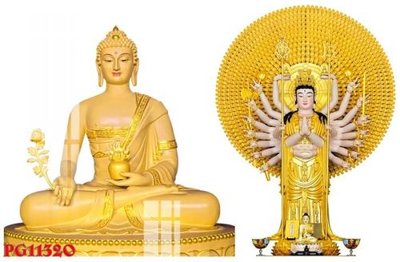 File PSD File tranh phật giáo PG11320 (gốc) nhiều lớp (multi-layer)
