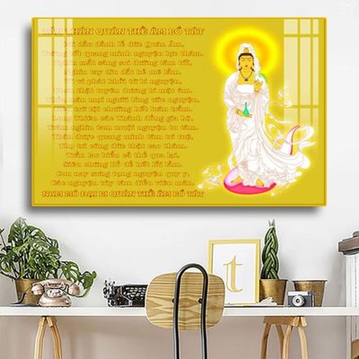 File in trần File tranh phật PG1133 (bản gốc) phong cảnh