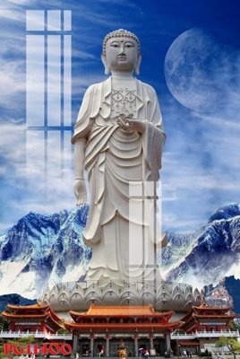 File gốc File tranh phật giáo PG11400 (in lụa) cao cấp