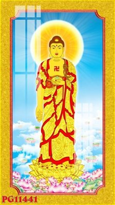 File PSD File tranh phật giáo PG11441 (bản gốc) chất lượng nhất