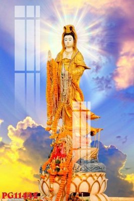 Tải file File tranh phật giáo PG11442 (ảnh gốc) in tranh kính