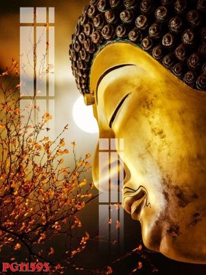 File ảnh gốc File tranh phật giáo PG11593 (chuyên in mica)