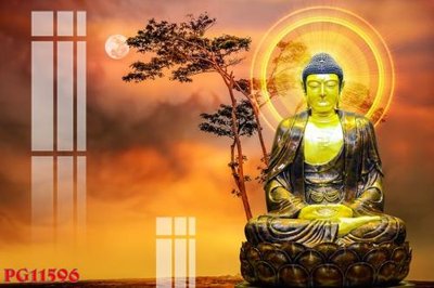 Tải file File tranh phật giáo PG11596 (gốc) in tranh tráng gương