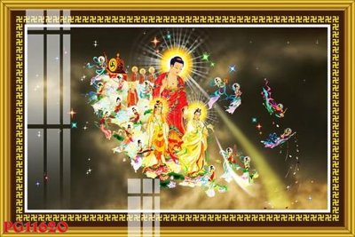 File ảnh File tranh phật giáo PG11620 (gốc) in biển hiệu