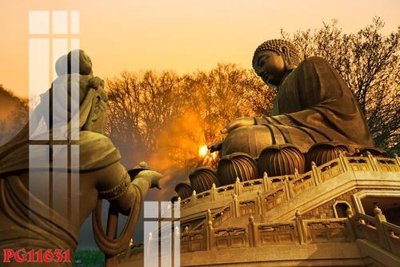 File gốc File tranh phật giáo PG11631 (in lụa) tranh mã đáo