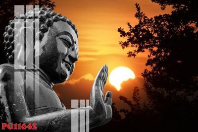 File tranh File tranh phật giáo PG11642 (gốc) chủ đề thiên nhiên