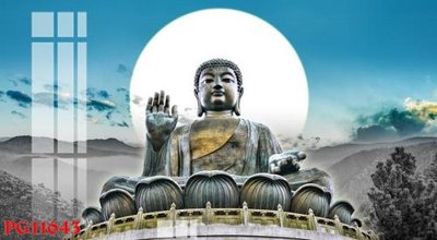 Ảnh gốc file in lụa File tranh phật giáo PG11643 chi tiết