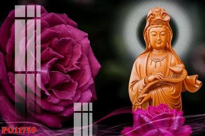 File ảnh gốc File tranh phật giáo PG11759 (chuyên in mica)