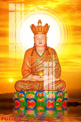 File in lụa File tranh phật giáo PG11878 (tân cổ điển) File tranh phật giáo PG11878