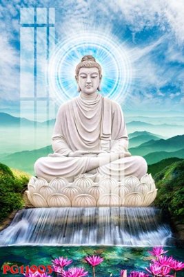 File ảnh File tranh phật giáo PG11903 (gốc) in standee