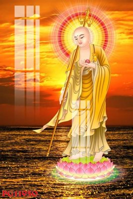 File PSD File tranh phật giáo PG11950 (bản gốc) dễ dàng edit