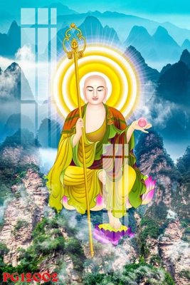 File gốc File tranh phật giáo PG12002 (in tráng gương) ốp tường