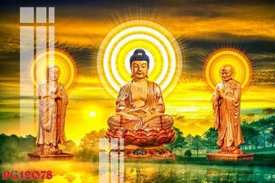 File gốc File tranh phật giáo PG12078 (trang trí) phòng làm việc