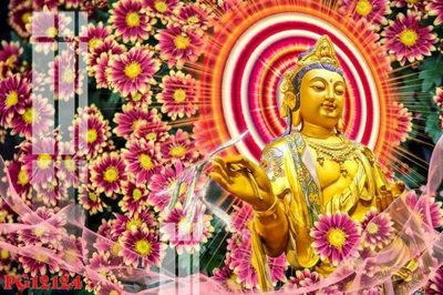 File tranh File tranh phật giáo PG12124 (ảnh gốc) in trần 3D