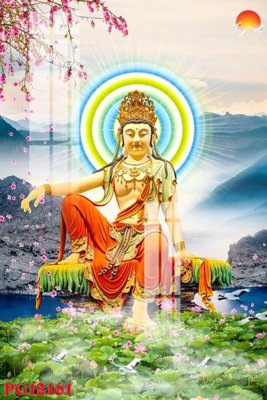 File in ấn cao cấp File tranh phật giáo PG12161 (file gốc)