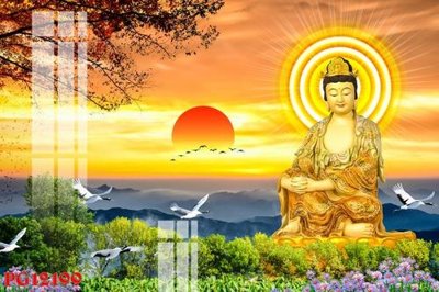 File gốc in ấn File tranh phật giáo PG12199 (sẵn sàng tải về)