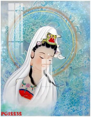 File tranh File tranh phật giáo PG12232 (ảnh gốc) in trần 3D