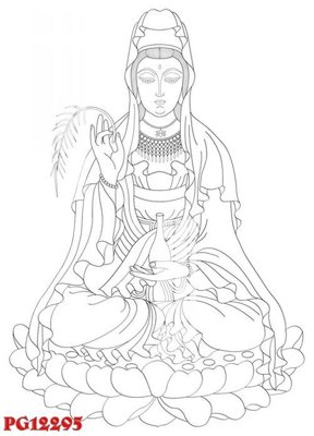 File tranh in mica File tranh phật giáo PG12295 (độ phân giải cao)