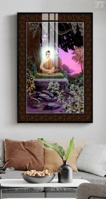 File in trần File tranh phật PG1295 (file gốc) xuyên sáng