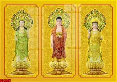 Ảnh gốc file in lụa File tranh phật giáo PG13007 chi tiết