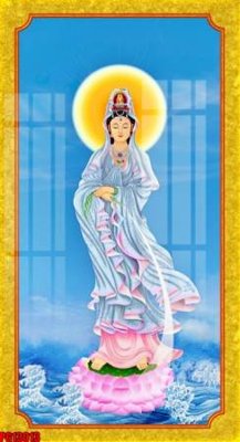 File in trần File tranh phật giáo PG13013 (bản gốc) mây trời