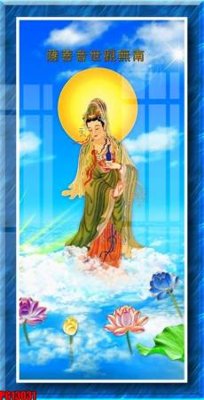 Ảnh gốc file in lụa File tranh phật giáo PG13031 chi tiết