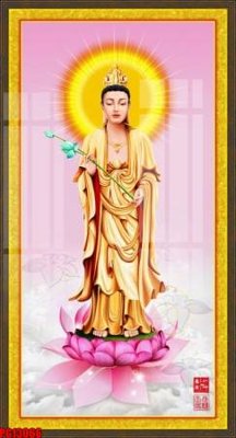 Download file gốc File tranh phật giáo PG13066 (in lụa) cao cấp