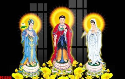 File in trần File tranh phật giáo PG13245 (bản gốc) hoa văn