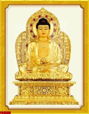 File gốc File tranh phật giáo PG13489 (phong cách) tối giản