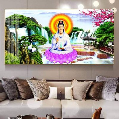 File PSD File tranh phật giáo PG13531 (gốc) cho designer