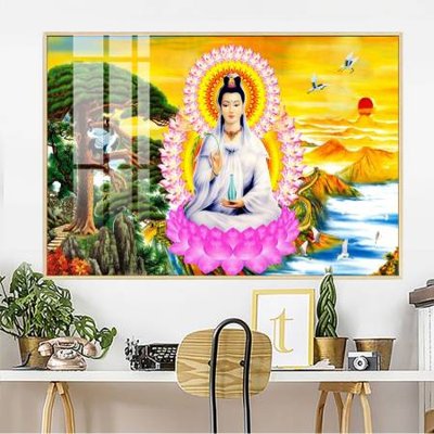 Download file File tranh phật giáo PG13554 (chuẩn in) File tranh phật giáo PG13554