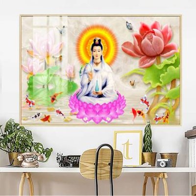 Hình ảnh file gốc in lụa File tranh phật giáo PG13571