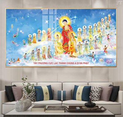 File PSD File tranh phật PG1553 (gốc) cho in quảng cáo