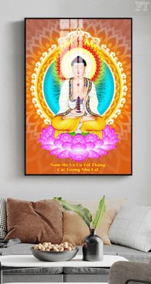 Ảnh gốc File tranh phật PG1581 (nét căng) in mica