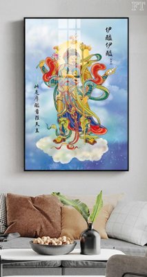 File gốc File tranh phật PG1677 (in mica) làm bảng hiệu