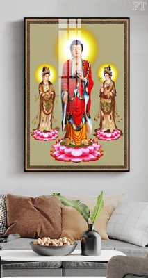 File in trần File tranh phật PG1865 (file gốc) xuyên sáng