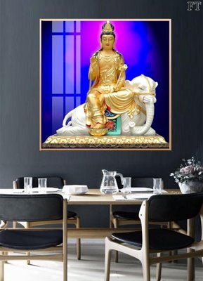 File tranh File tranh phật PG1969 (bản gốc) in lụa 3D