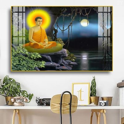 File gốc File tranh phật PG1981 (in tráng gương) ốp tường