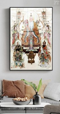 File in trần File tranh phật PG1998 (bản gốc) trời sao