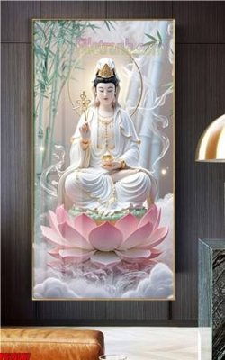 File PSD File tranh phật giáo 5D PG20087 (nguyên bản) cho thiết kế