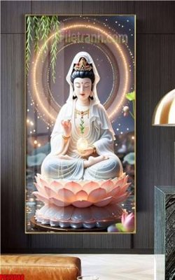 File gốc File tranh phật giáo 5D PG20088 (phong cách) cổ điển