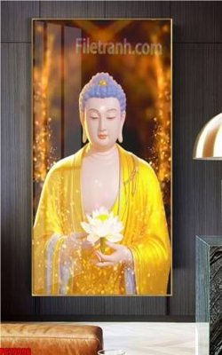 File gốc File tranh phật giáo 5D PG20096 (phong cách) cổ điển
