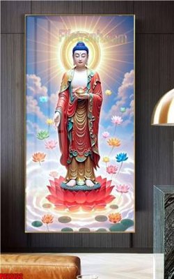 File gốc File tranh phật giáo 5D PG20132 (in ấn) màu sắc trung thực
