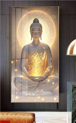 File gốc File tranh phật giáo 5D PG20190 (trang trí) phòng ngủ
