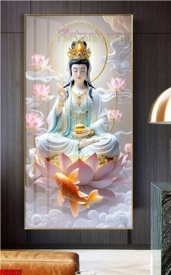 File PSD File tranh phật giáo 5D PG20211 (bản gốc) chất lượng nhất