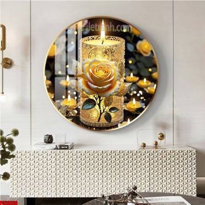 File tranh File tranh tròn phật giáo 5D PG20288 (ảnh gốc) in trần xuyên sáng